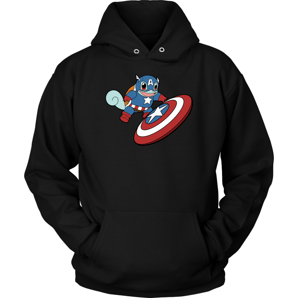 CaptainSquirtle Mens Unisex Hoodie