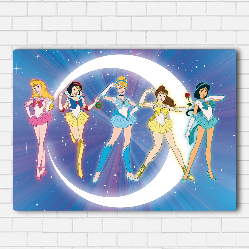 Sailor Princess Canvas Wall Art
