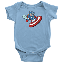 Load image into Gallery viewer, CaptainSquirtle Baby Onesie

