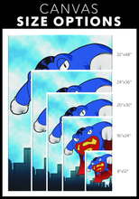 Load image into Gallery viewer, SuperPolywhirlman Canvas Wall Art
