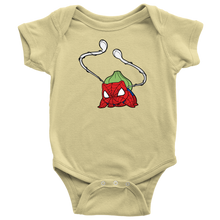 Load image into Gallery viewer, BulbaSpidey Baby Onesie
