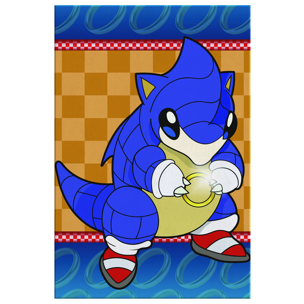 SonicSchrew Canvas Wall Art